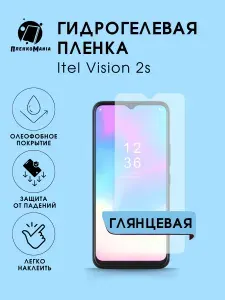 Гидрогелевая защитная пленка для смартфона Itel vision 2s