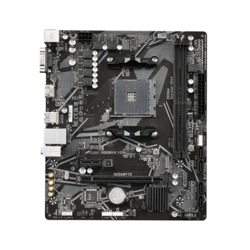 Материнская плата Gigabyte A520M K V2 (Soc-AM4, A520, 2xDDR4, mATX, GbLAN RAID+VGA+HDMI) (A520M K V2)