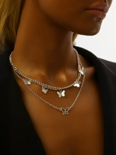 Soul Sister Outlet Колье женское на шею многослойное с подвесками