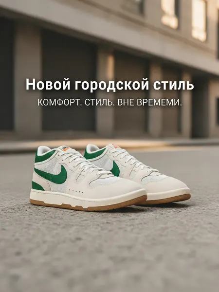 Nike Сапоги рабочие кожаные зимние с антипрокольной стелькой