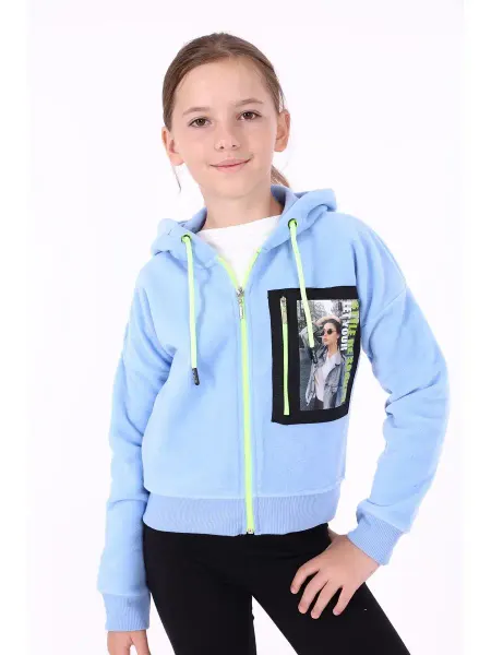Blueland Junior Зип худи толстовка с капюшоном в садик