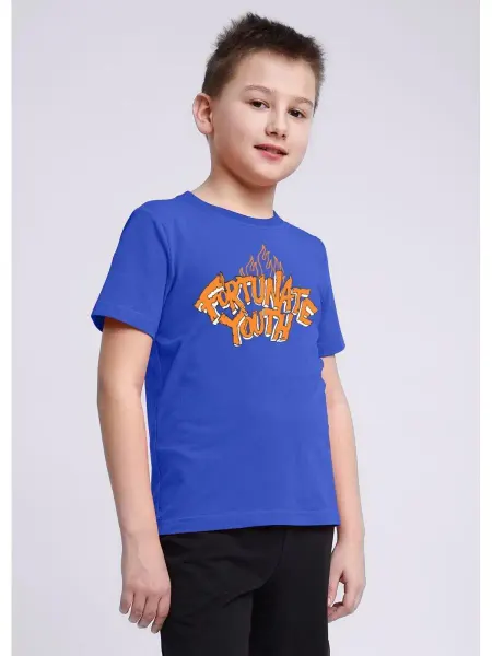 CLEVER WEAR Футболка детская для дома и спорта с принтом