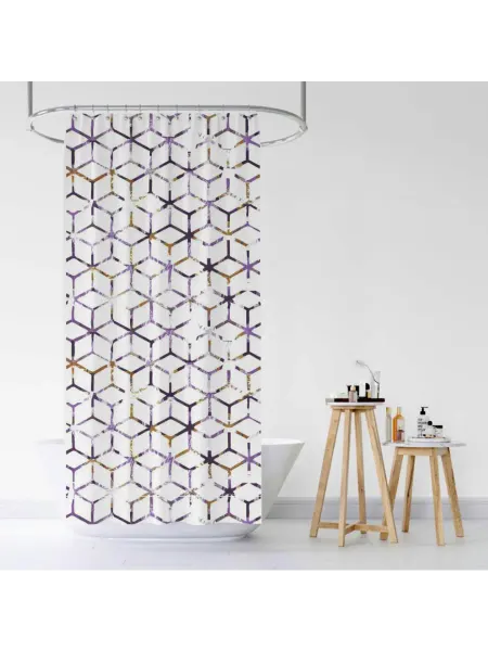 Селфи Штора для ванной из полиэстера 200x200 см