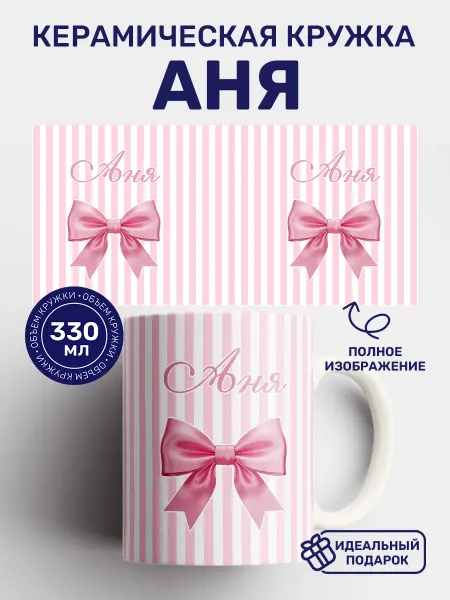 Кружки от котиков Кружка именная Аня