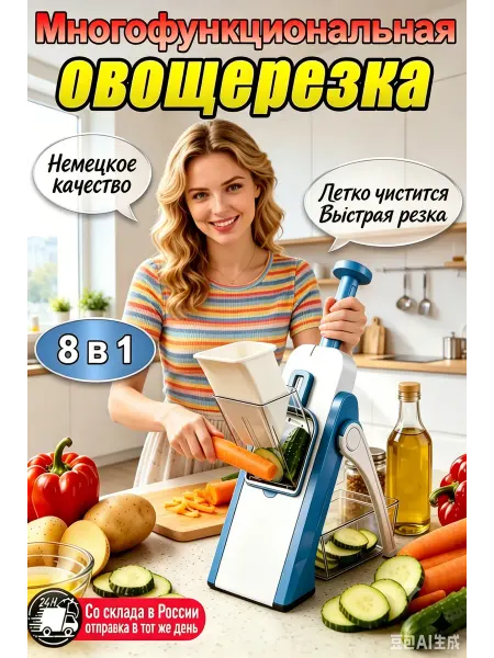 Овощерезка ручная многофункциональная