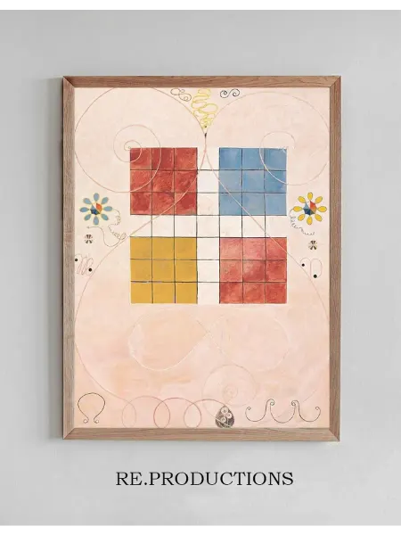 Re.productions Постер The Ten Largest, No. 10, Old Age - Hilma af Klint