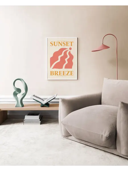 Onllyart Постер 21x30 закат ветерок