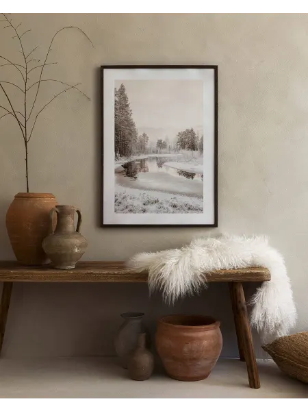 Onllyart Постер 50x70 Зимнее озеро