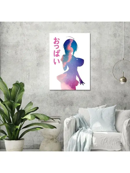 Classic Art Картина на холсте anime girl galaxy 50х70