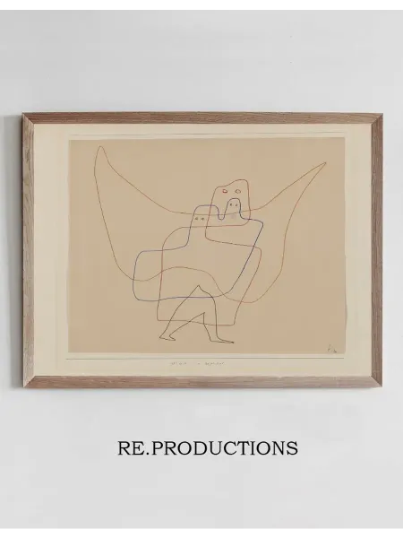 Re.productions Постер In Angel’s Care - Paul Klee