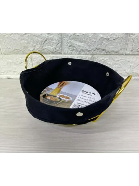 Dari shop Хлебница металлическая с хлопковой вставкой