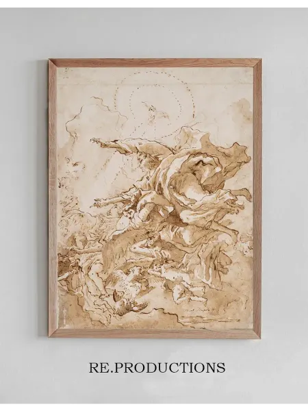 Re.productions Постер God the Father - Giovanni Domenico Tiepolo