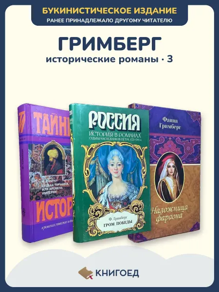 Книгоед Гримберг исторический роман дворцовые перевороты 3 книги