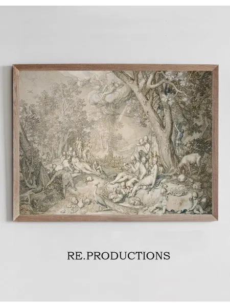 Re.productions Постер The Golden Age - Abraham Bloemaert