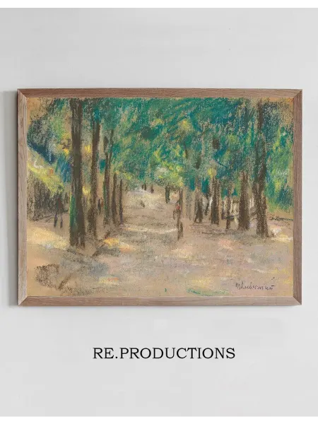Re.productions Постер Allee (wohl in Haarlem) - Max Liebermann