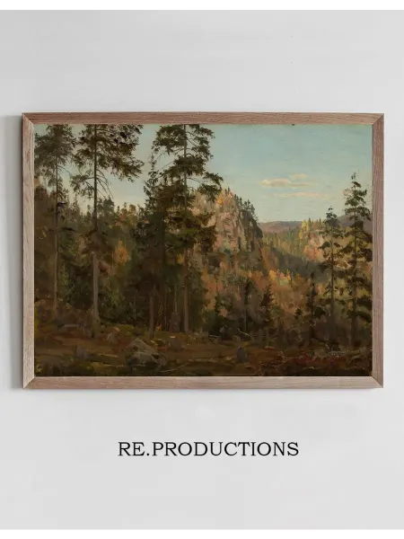 Re.productions Постер Ved sundet, Bjelland - Amaldus Nielsen