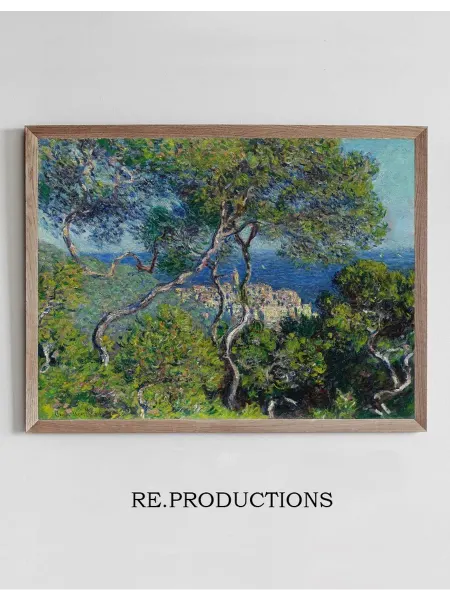 Re.productions Постер Bordighera - Claude Monet