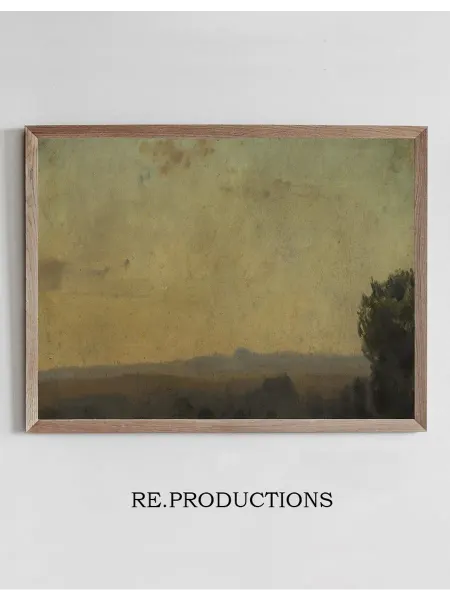 Re.productions Постер Paysage d’Italie - Jean-Jacques Henner