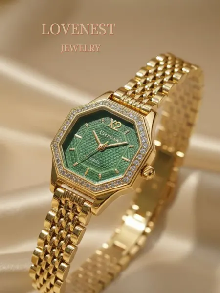 Комплект бижутерии, кристаллы Swarovski, кварц