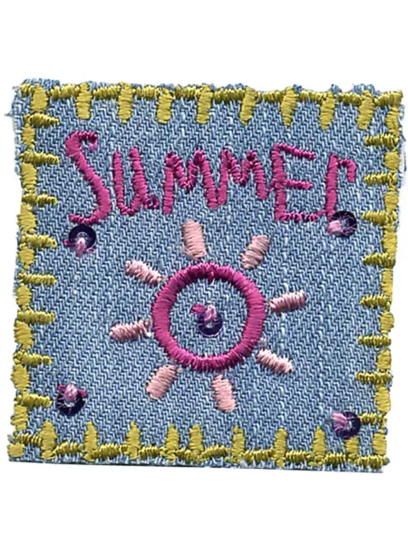 HKM Термоаппликация SUMMER, 5х3см, 1шт