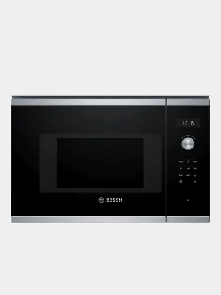 Микроволновая печь BOSCH Serie 6 BFL524MS0, 20л, 800Вт, серая
