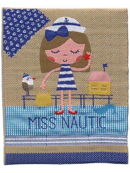HKM Термоаппликация Miss nautic, 7х9см, 1шт