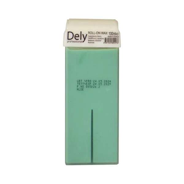 Роликовый воск "DELY Aloe Vera", в картридже, для всех типов волос, 100мл