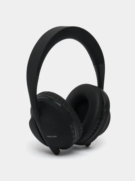 Беспроводные Bluetooth - наушники, с микрофоном, полноразмерные. ST861, Кремовый