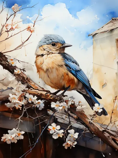 000 Art Hobby Home Картина по номерам Весенняя Италия 40х50 см