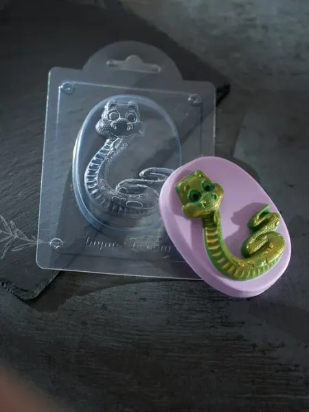AnyMolds Маленькая змейка форма пластиковая