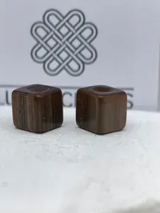 Бусина темлячная из акрила (2 шт.) для украшений и рукоделия