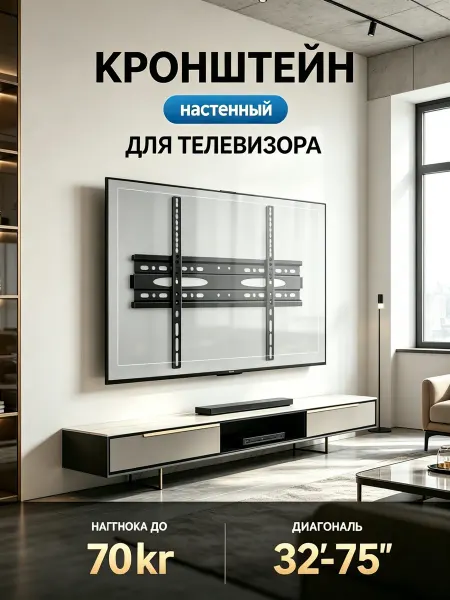 LS X-400 Кронштейн для телевизора фиксированный, настенный