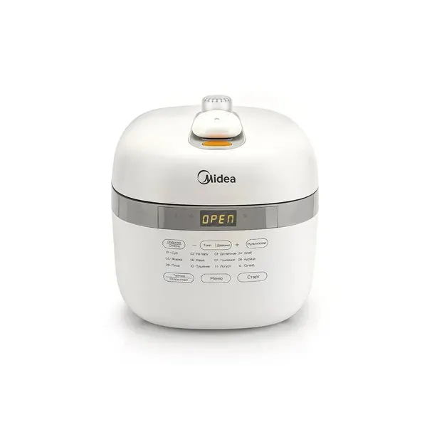 Мультиварка-скороварка Midea "MPC-6004", 1000Вт, антипригарная чаша, 5л