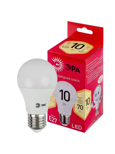 Лампа светодиодная LED A60-10W-827-E27 R 10Вт груша теплый