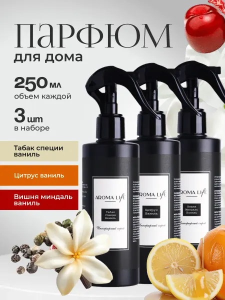 Aroma life Освежитель воздуха парфюмированный ароматизатор для дoма