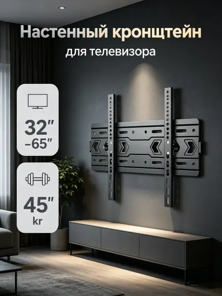 Home Team Кронштейн для телевизора универсальный 32-65"