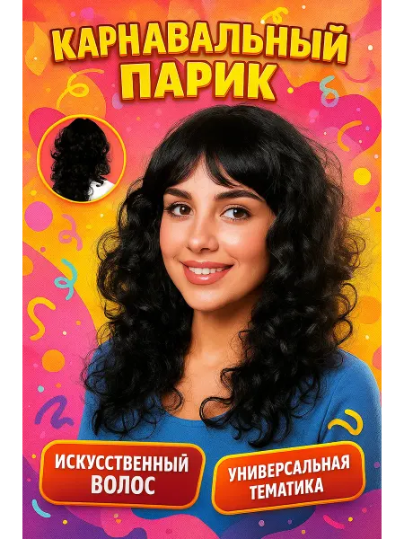 Страна Карнавалия Карнавальный парик женский "Локоны"