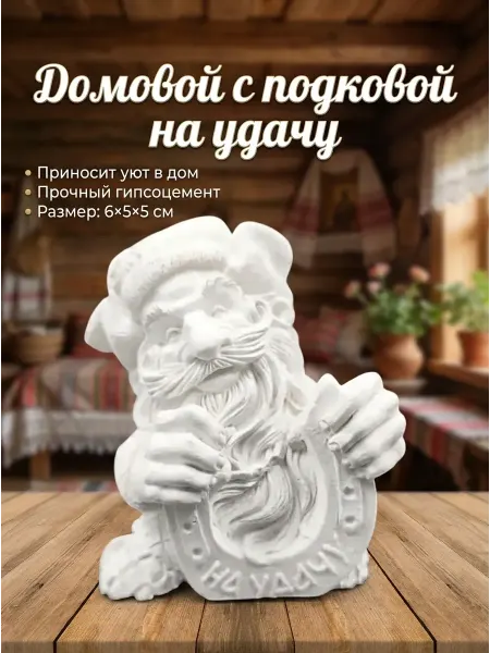 Домовёнок оберег для дома статуэтка 6см