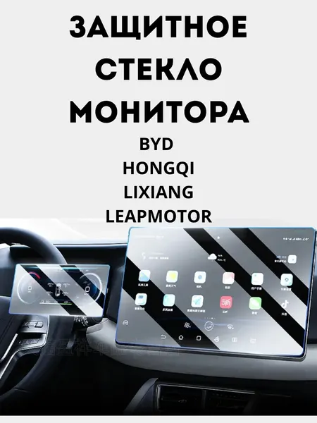 Защитное стекло для монитора BYD Yuan Up, BYD Chazor, Hongqi E-QM5, Monza, Leapmotor C11, C16, Lixiang 7, Li 8, Li9