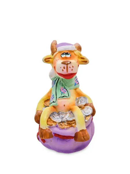 Art-East Фигурка гипсовая "Коза на мешке"