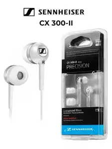 Наушники Sennheiser CX 300-II Precision, 3.5 mm, белый