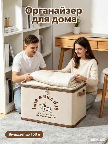 IKEA Органайзер складной для хранения вещей и белья