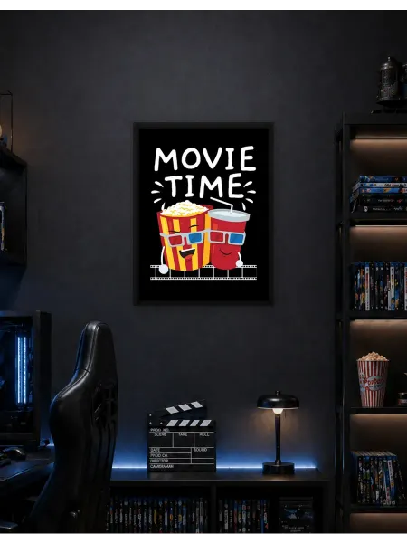 Postersbase Постер на стену Время кино 3 30x40