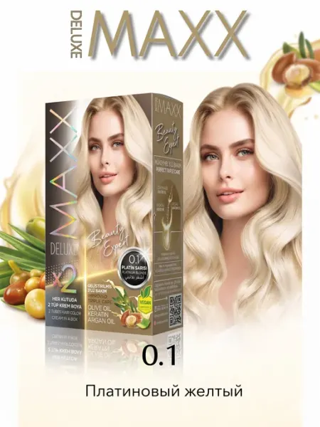 Краска для волос MAXX DELUXE beauty expert 0.1