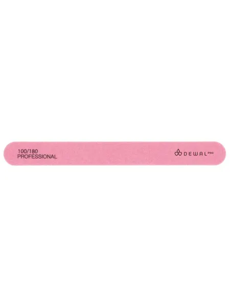 DEWAL Пилка серия для искусственных ногтей, 100 180, 18 см