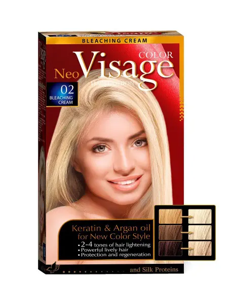 VISAGE Color Hair Fashion Осветляющий крем для волос VISAGE Bleaching Cream