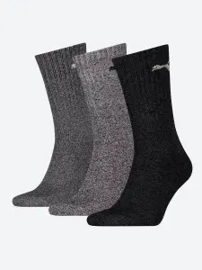 Носки PUMA мужские, женские CREW SOCK 3P, 3 пары