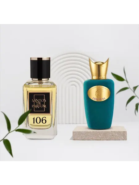 Santos de parfum Туалетная вода унисекс santos 106 по мотивам ERBA PURA