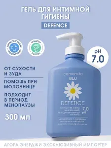 Camomilla Blu Гель для интимной гигиены от сухости и зуда 300мл