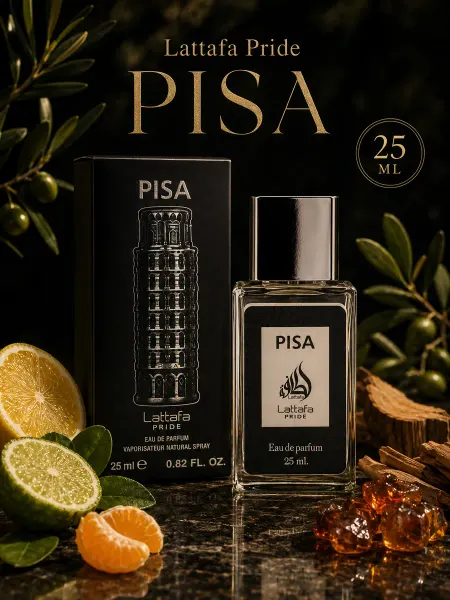 Lattafa perfumes Духи стойкие Латтафа Pride Pisa 25 мл